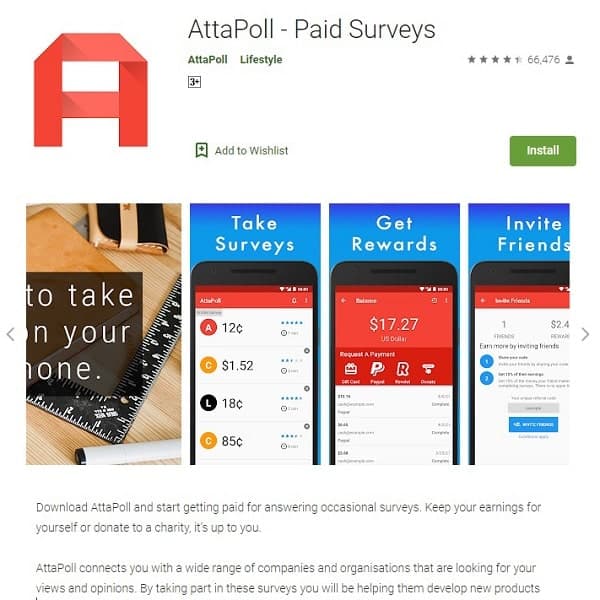 AttaPoll - Paid Surveys