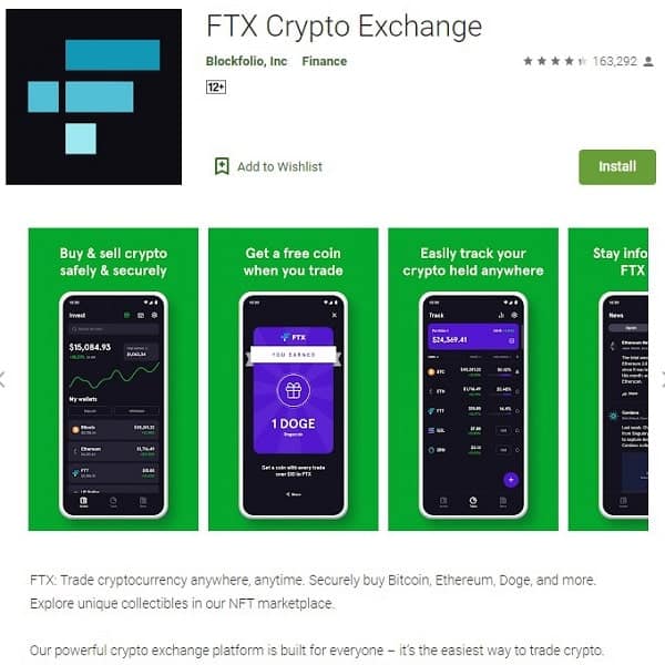 FTX Crypto Exchange