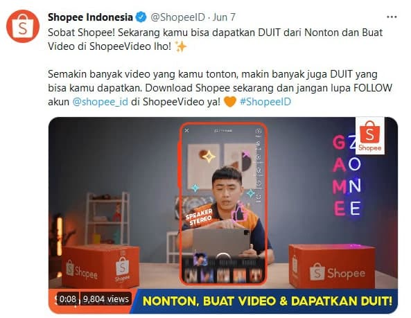 Shopee video