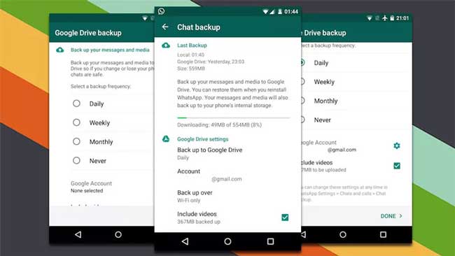 Kelebihan Mencadangkan WhatsApp iPhone ke Google Drive